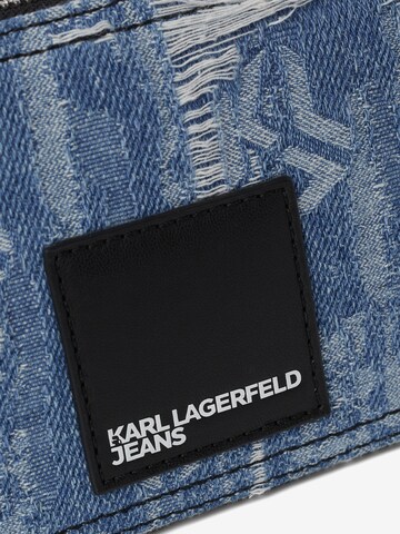 KARL LAGERFELD JEANS Skuldertaske i blå