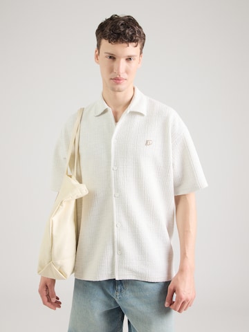 Pegador - Ajuste confortable Camisa 'LIBCO' en gris: frente