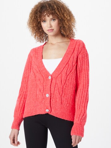 River Island Strickjacke in Rot: predná strana