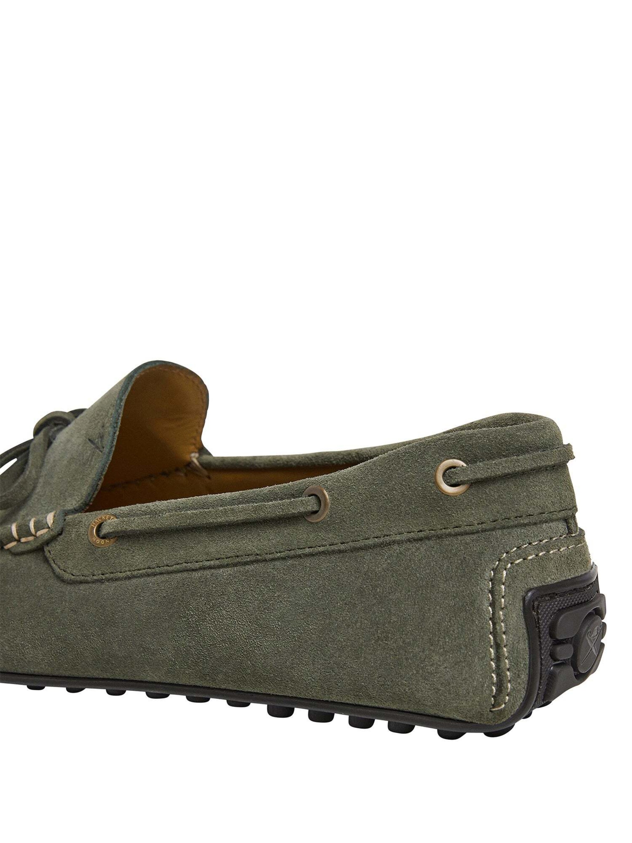 Mocassin 'Driver' Hackett London en vert