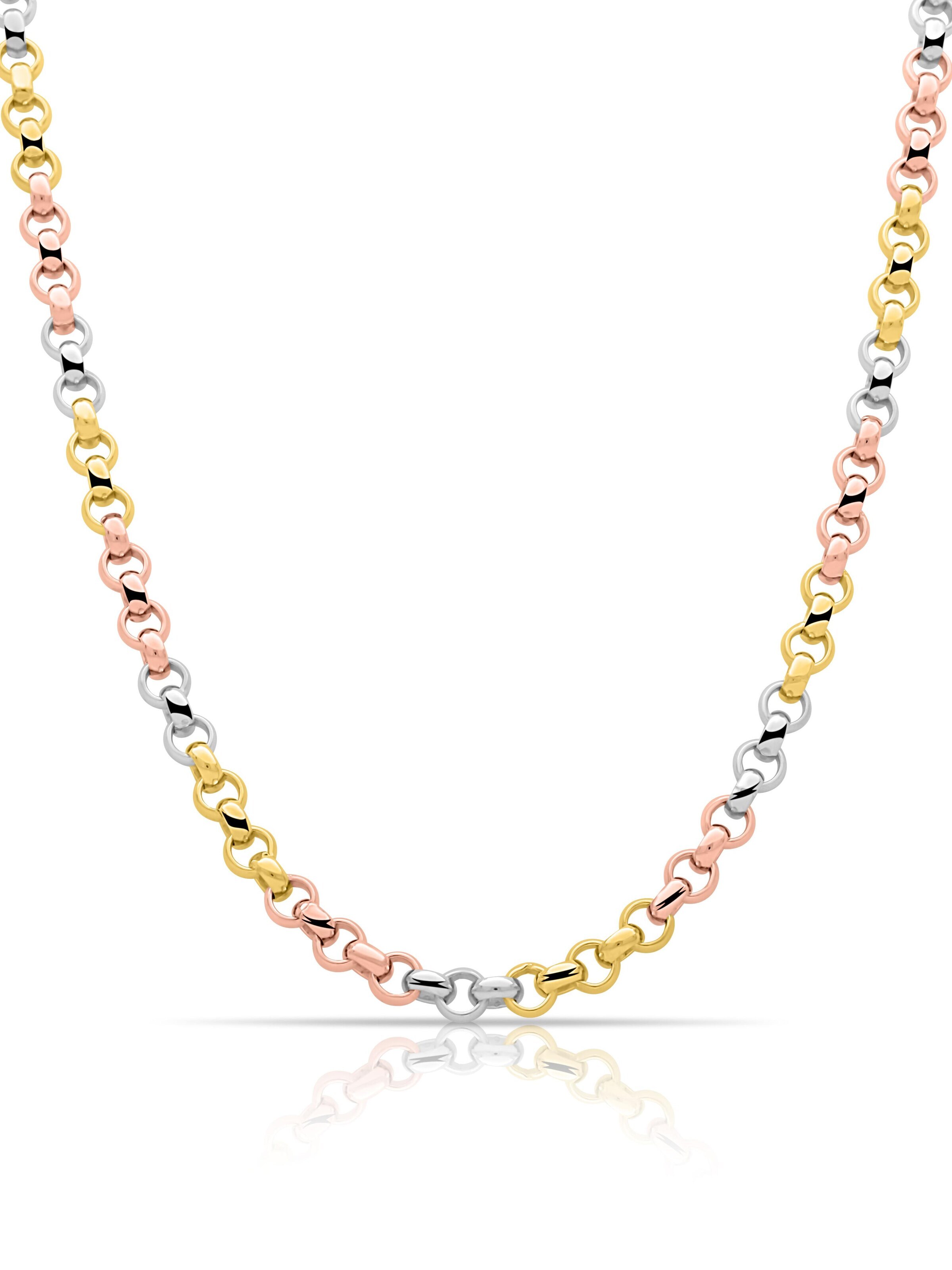 Tony Fein Necklace 'Tricolor' in Mixed colors