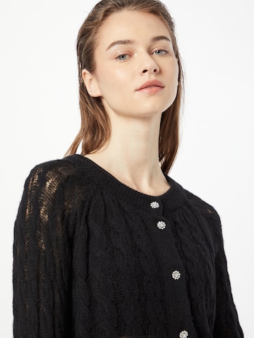 Lindex Knit Cardigan 'Ruth' in Black