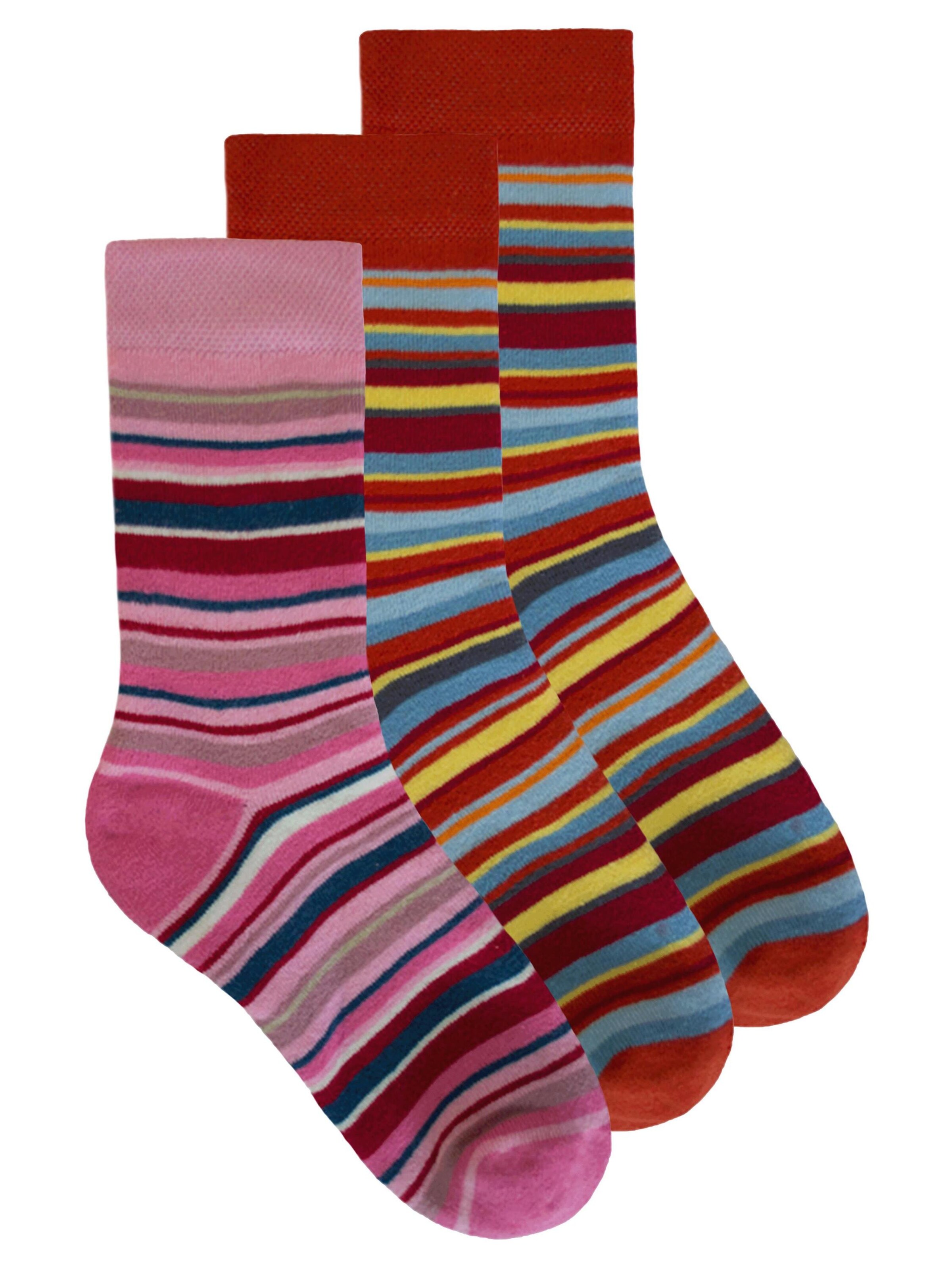 Chaussettes de sport normani en mélange de couleurs : devant