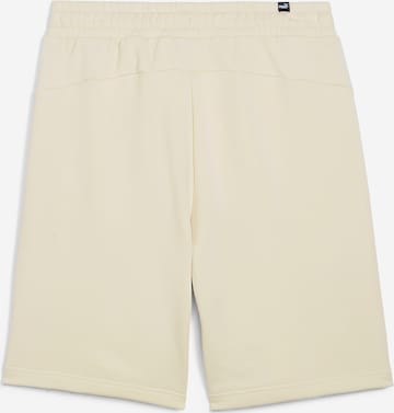 PUMA Regular Sportshorts 'ESS+' in Weiß