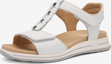 Sandales ARA en blanc : devant