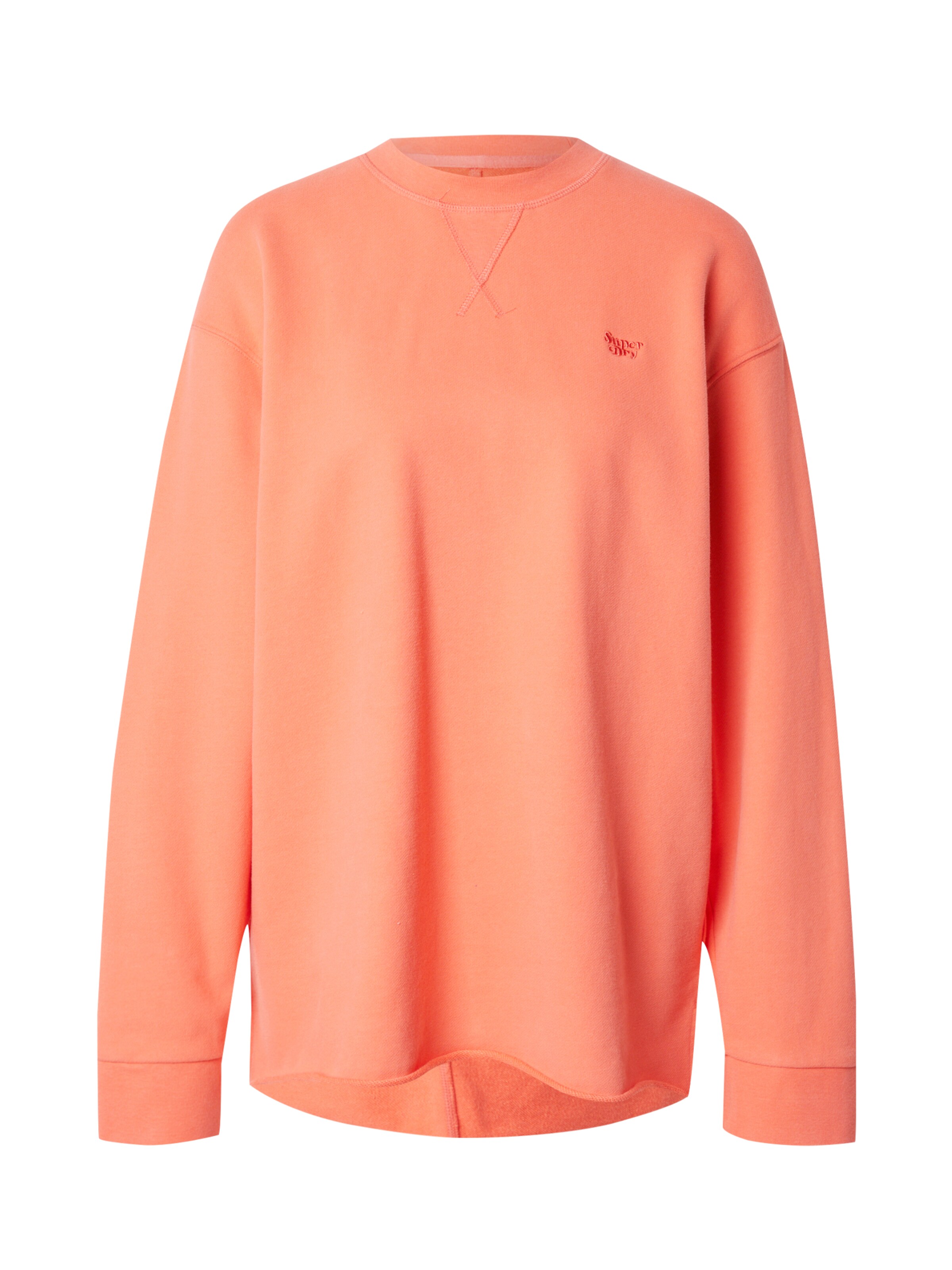 Superdry Mikina 'Studios' - Oranžová: predná strana