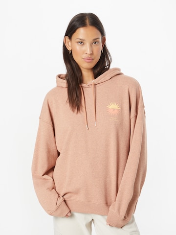 ROXY Sweatshirt 'Lights Out' in Braun: predná strana