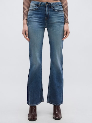 Pepe JeansFlared/zvonoliki kroj Traperice 'WILLA' - plava boja: prednji dio