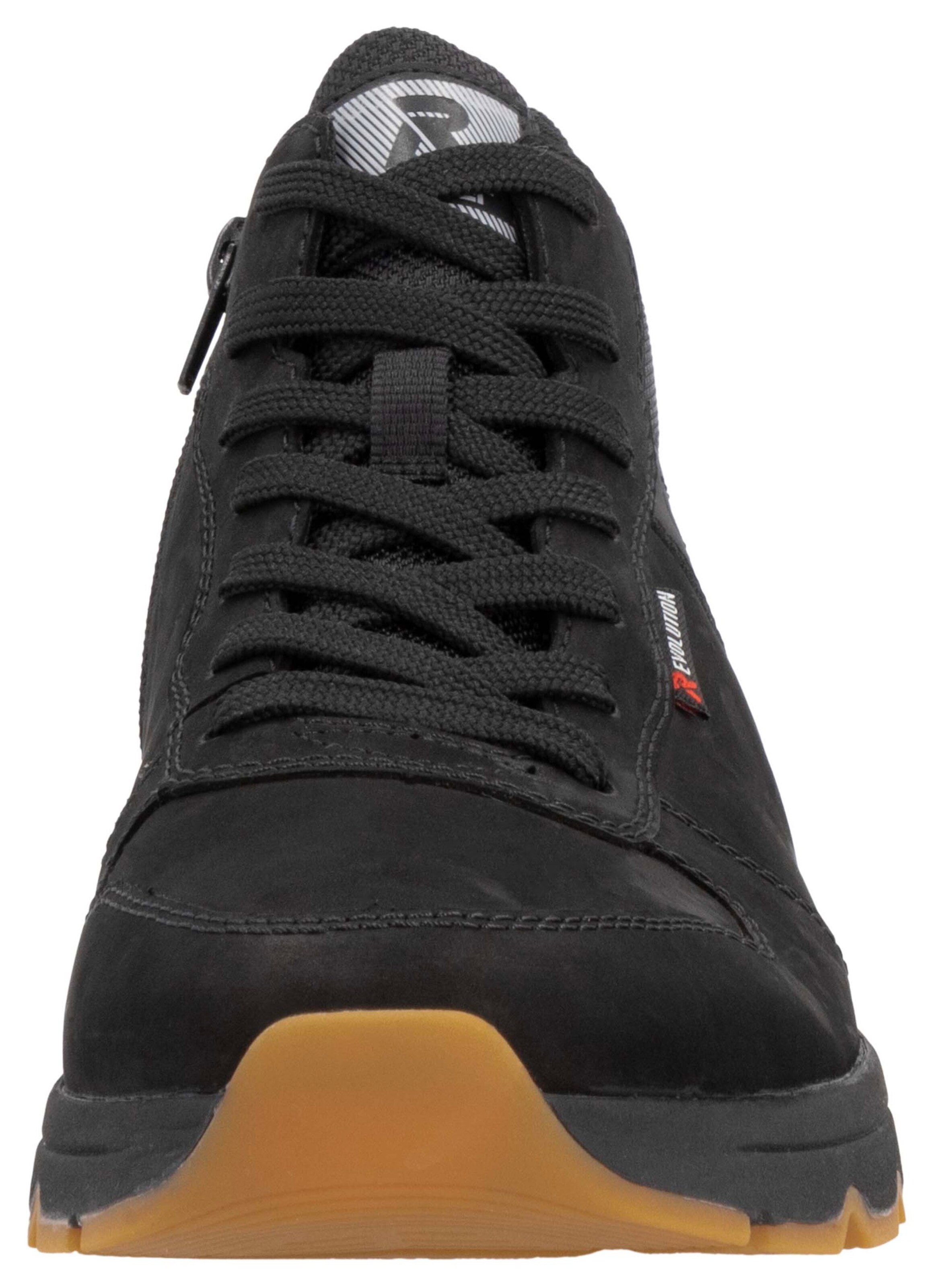 Rieker Sport Sneakers hoog in Zwart