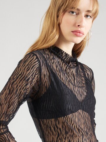 BRAVE SOUL Blouse in Black