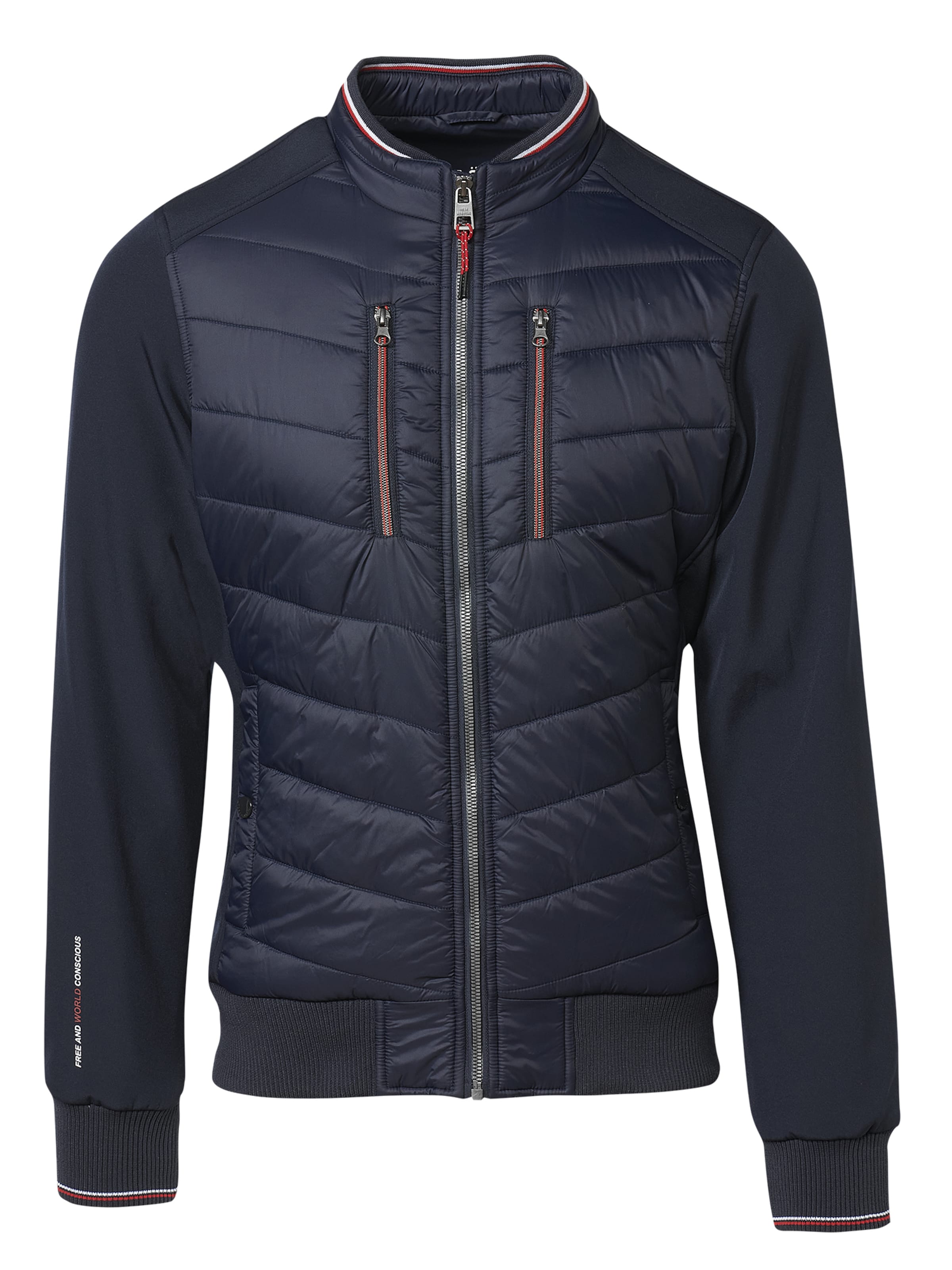 KOROSHI Kurtka przejściowa w kolorze niebieski: przód