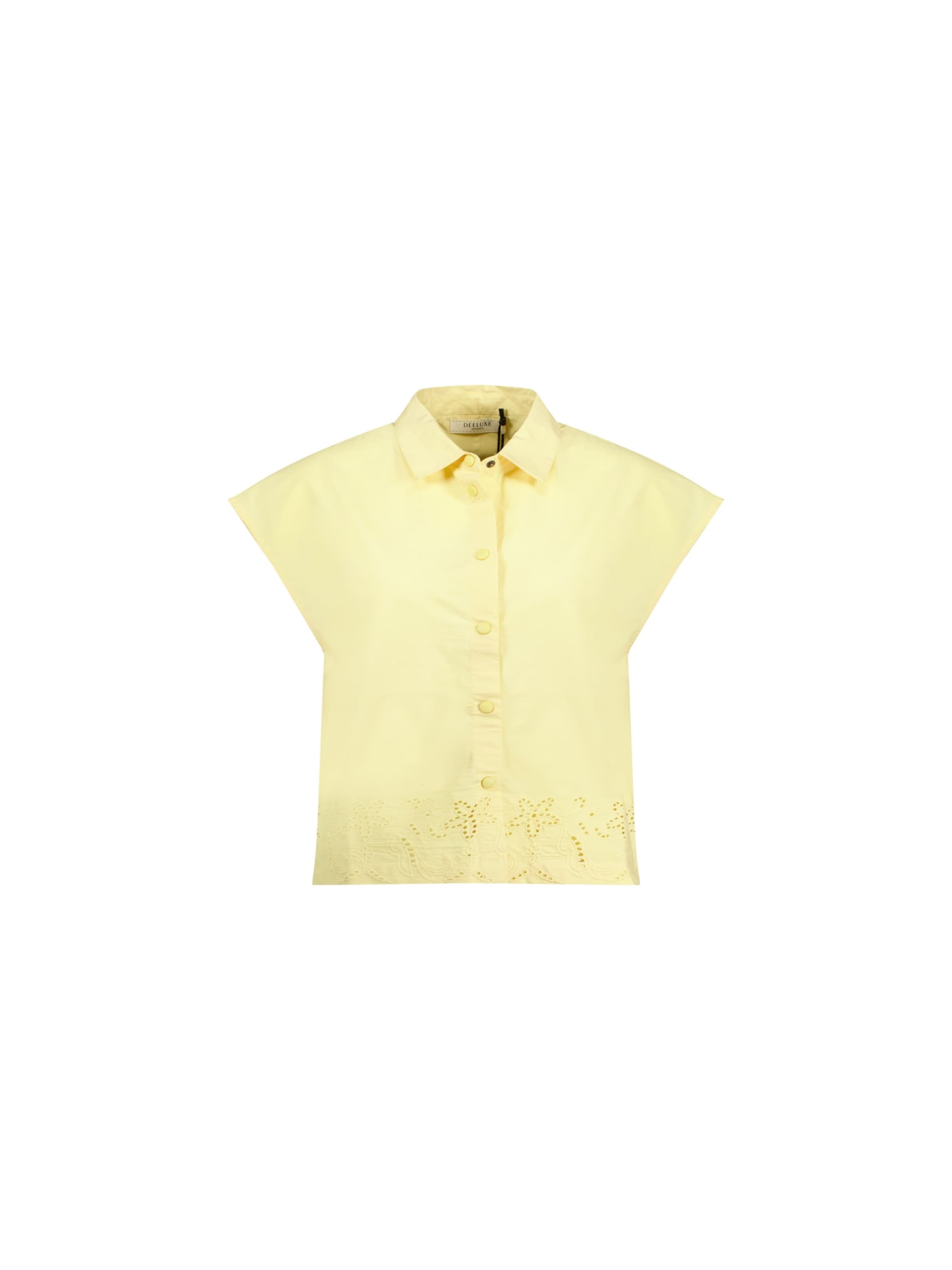 Chemisier 'Lordia' Deeluxe en jaune : devant
