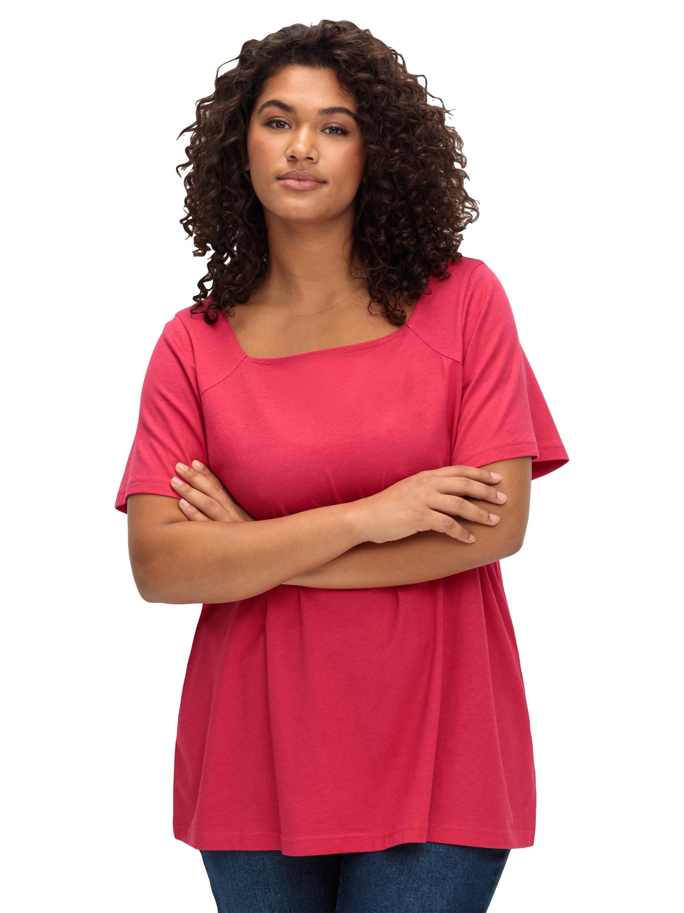 SHEEGO Póló - rózsaszín: elől