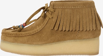 Clarks Originals - Botines en marrón: frente