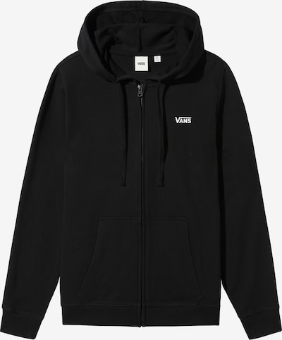 VANS Sweatjacke in schwarz / weiß, Produktansicht