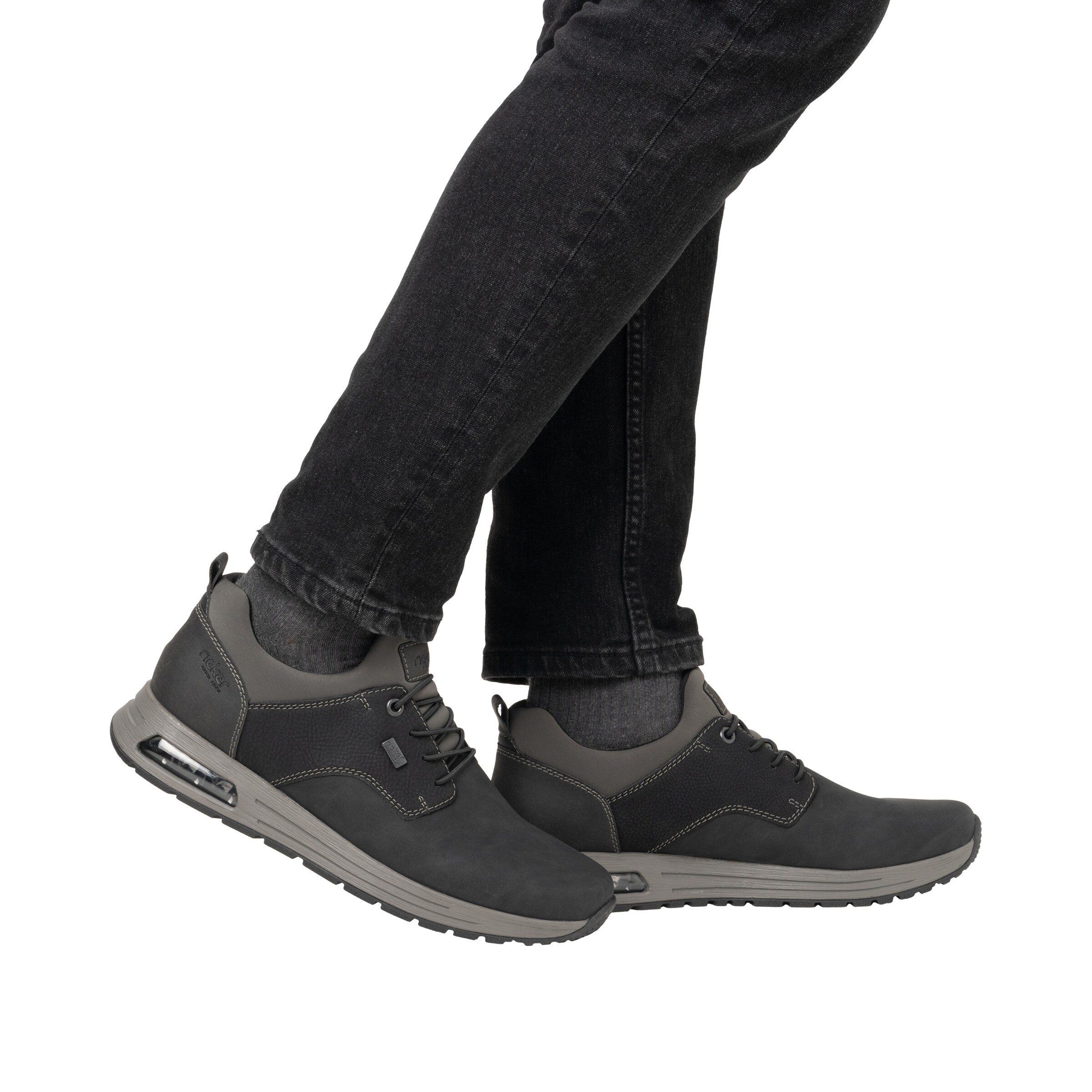 Rieker Slip-Ons 'B1052' in Grey