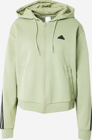 Veste de survetement ADIDAS SPORTSWEAR en Vert Pastel ABOUT YOU