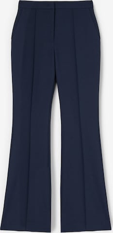 évasé Pantalon MOTIVI en bleu : devant