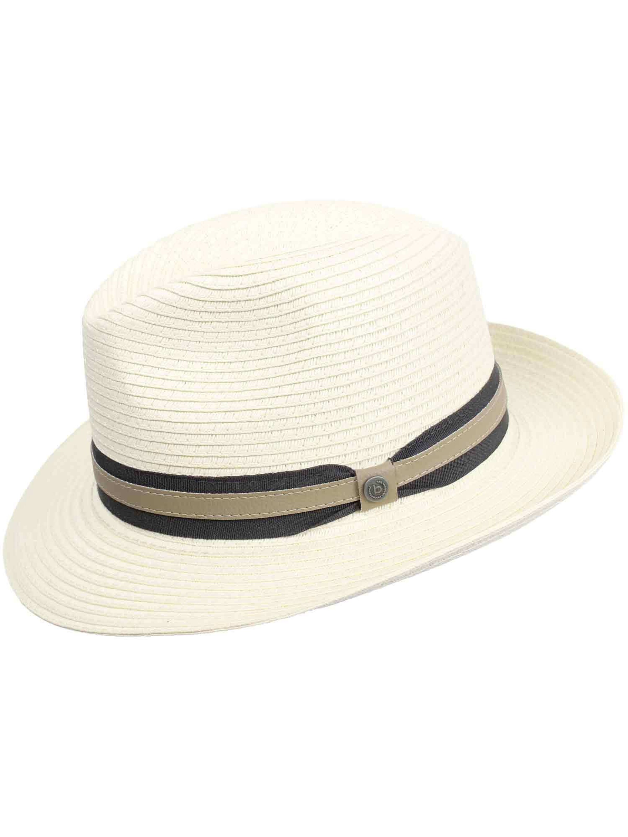 bugatti Hat in White: front