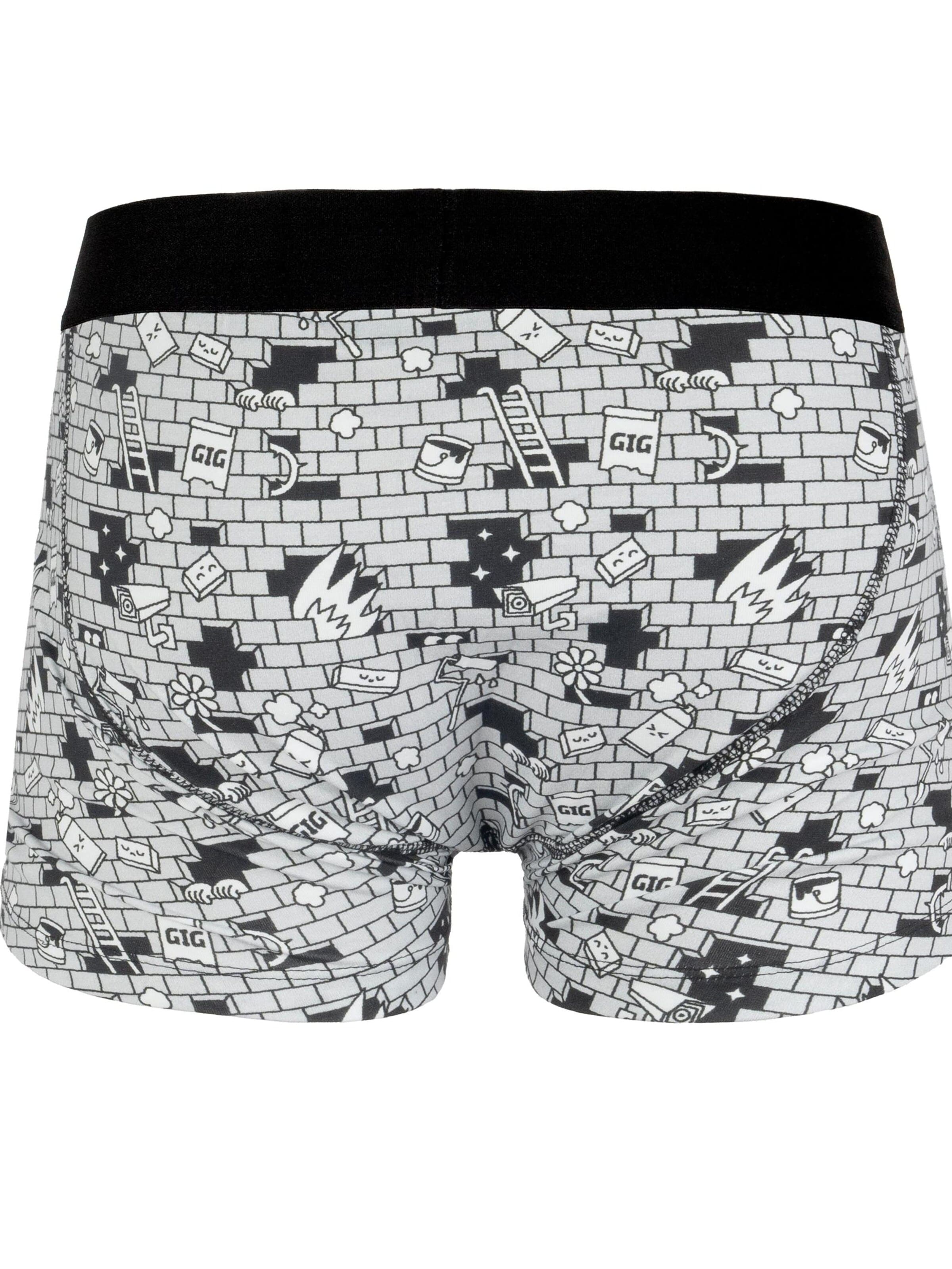 American Socks Boxershorts 'The Wall'‌‌‌‌‌‌‌ in Blau