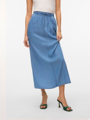VERO MODA Rok 'VMFleur' in Blauw: voorkant