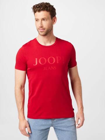 T-Shirt 'Alex' JOOP! Jeans en rouge : devant
