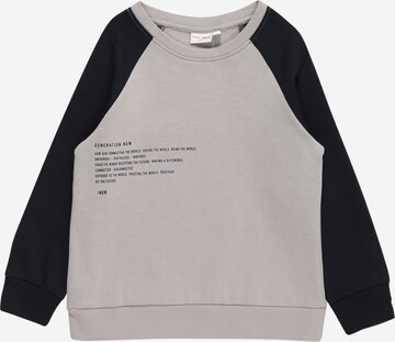 NAME IT Sweatshirt 'Volmar' in Grey: front