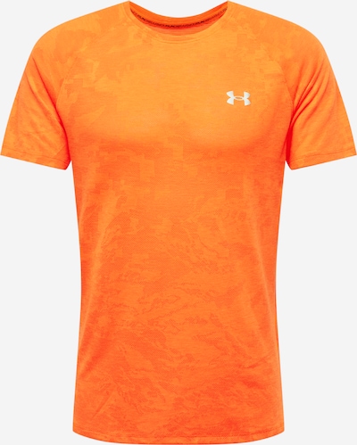 UNDER ARMOUR Shirt 'Streaker' in orange / silber, Produktansicht