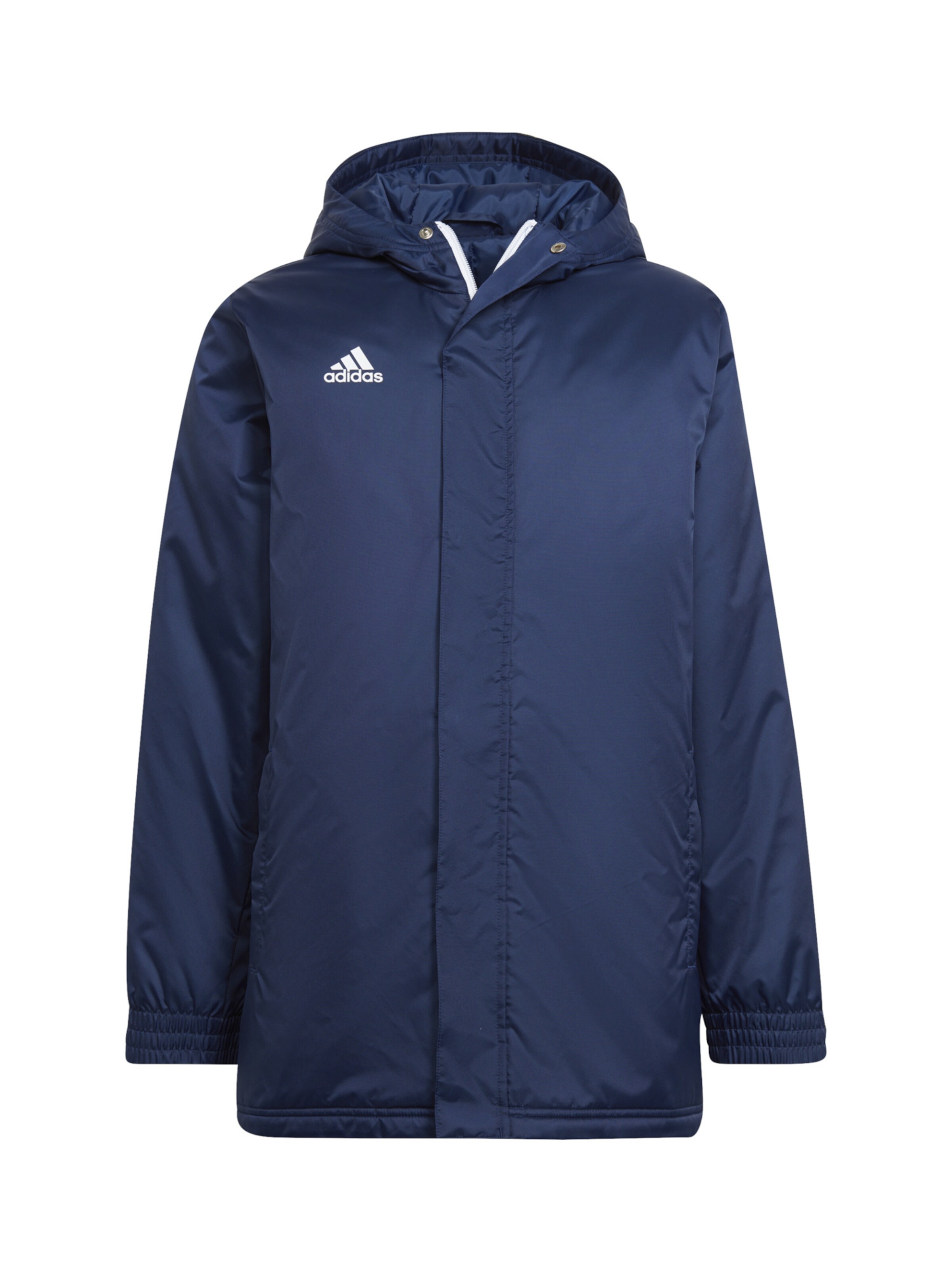 Geacă sport 'Entrada 22' de la ADIDAS PERFORMANCE pe albastru: față