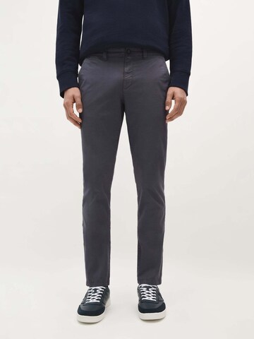 Coupe slim Pantalon Scalpers en bleu : devant