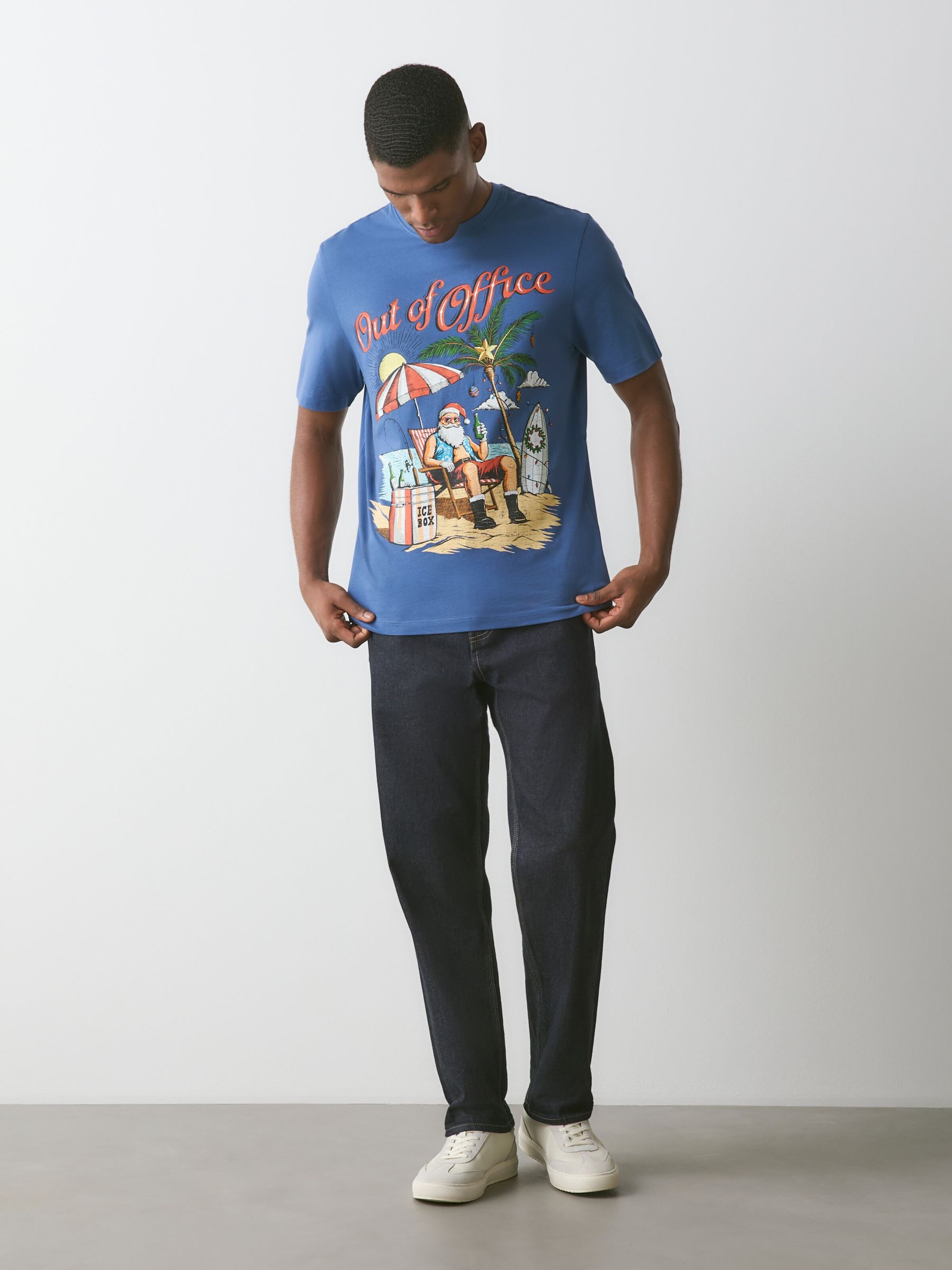 Next Shirt in Blauw
