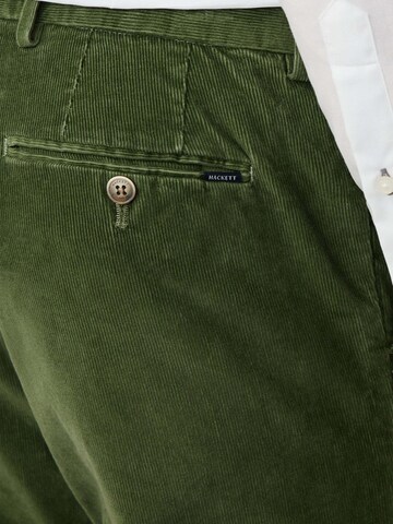 Coupe slim Pantalon chino 'Kensington' Hackett London en vert