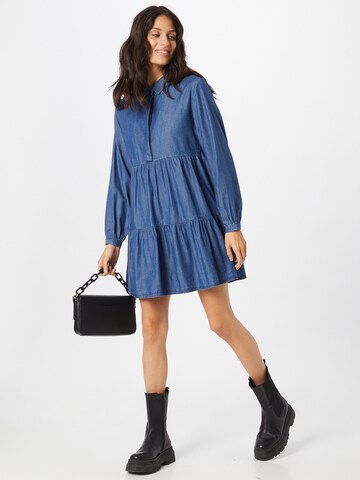 JDY Shirt Dress 'Bianka' in Blue