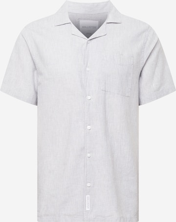 HOLLISTER Regular fit Button Up Shirt in Grey: front