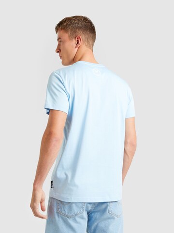 Carlo Colucci - Camiseta 'Di Comun' en azul