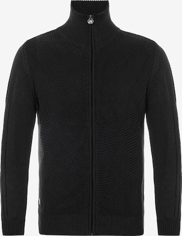 Redbridge Knit Cardigan 'Grays' in Black: front