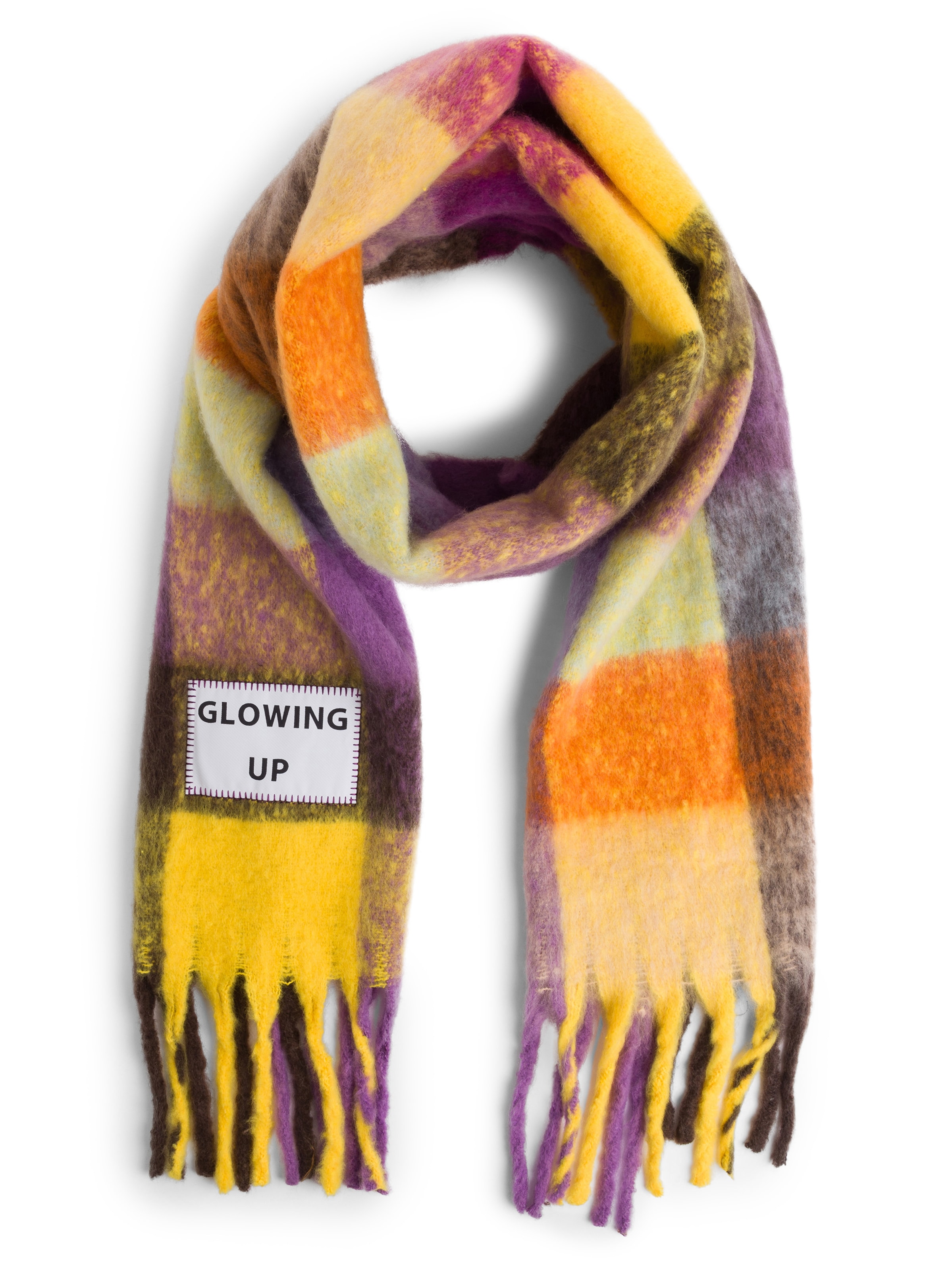 Verb To Do Schal in Mischfarben: Vorderseite