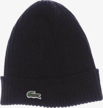 LACOSTE Hat & Cap in One size in Black: front
