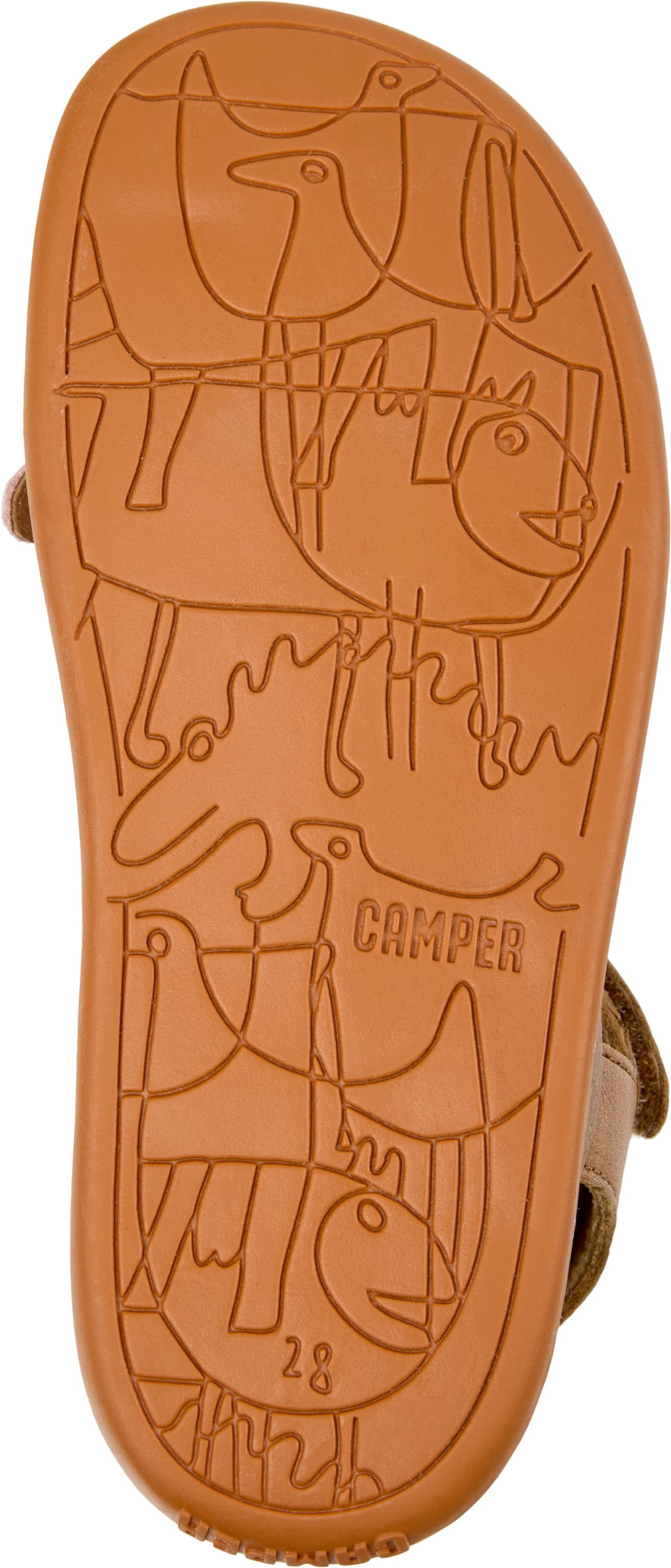 CAMPER Sandals 'Bicho Twins' in Pink