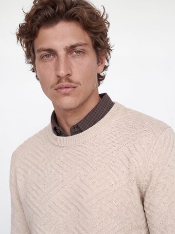 JACK & JONES Pullover i beige