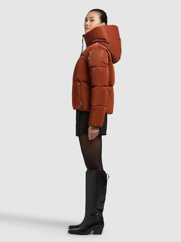 khujo Χειμερινό μπουφάν 'AUDREY SHINY' σε πορτοκαλί