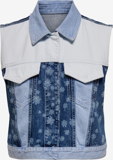 ONLY Vest 'INC' i navy / blue denim / white denim, Produktvisning