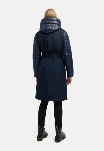 NAVAHOO Winter coat 'City-Glow 14' in Blue