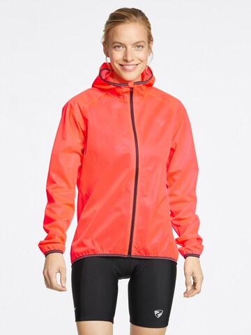 ZIENER Athletic Jacket 'NATINA' in Red: front