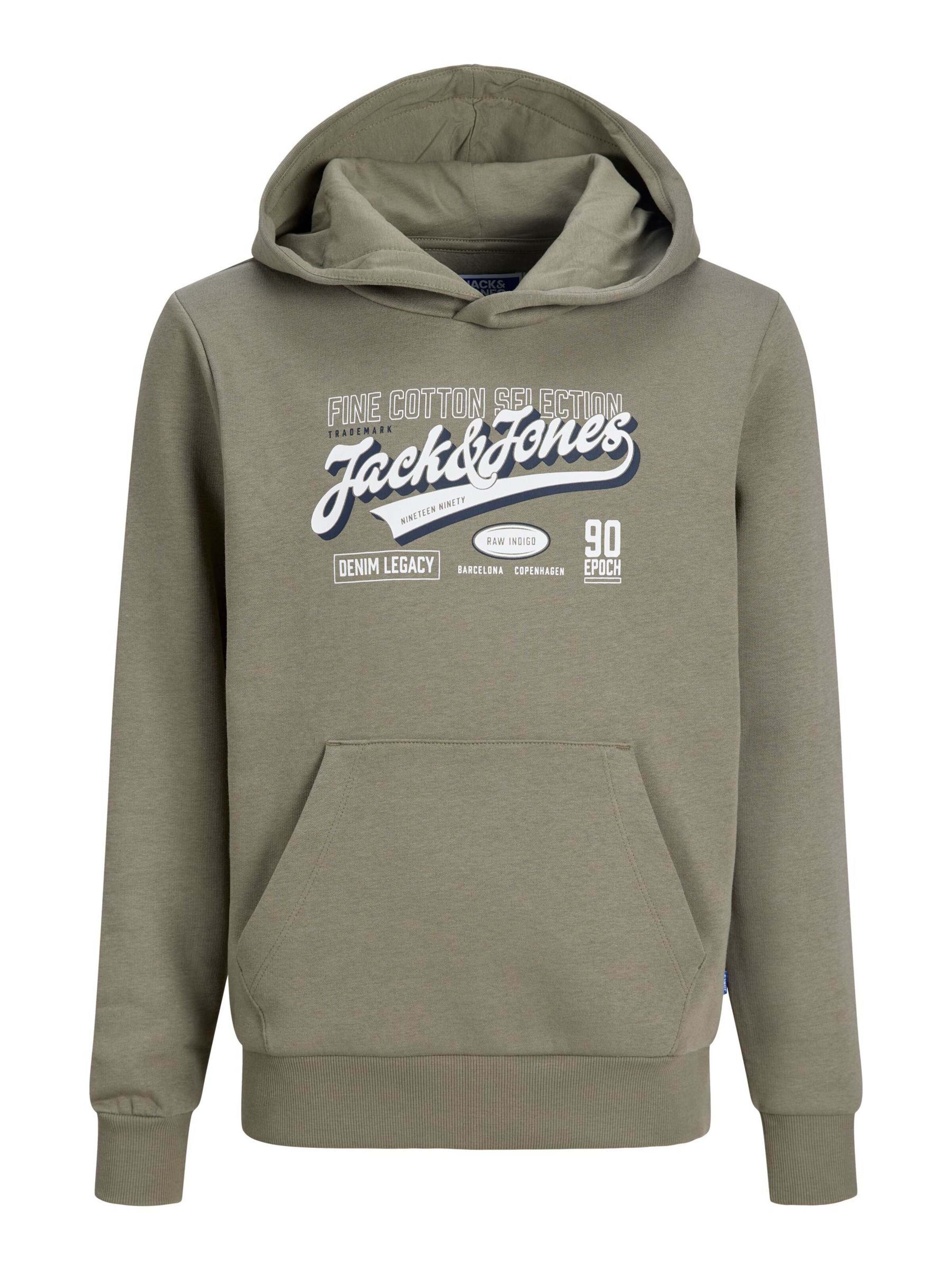 Jack & Jones Junior Bluza w kolorze zielony: przód