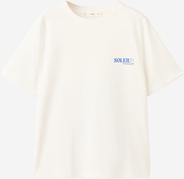 MANGO Shirt 'ILUSTRA' in White: front