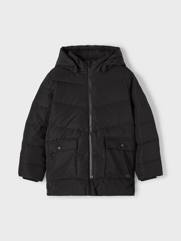 NAME IT Zimska jakna | črna barva