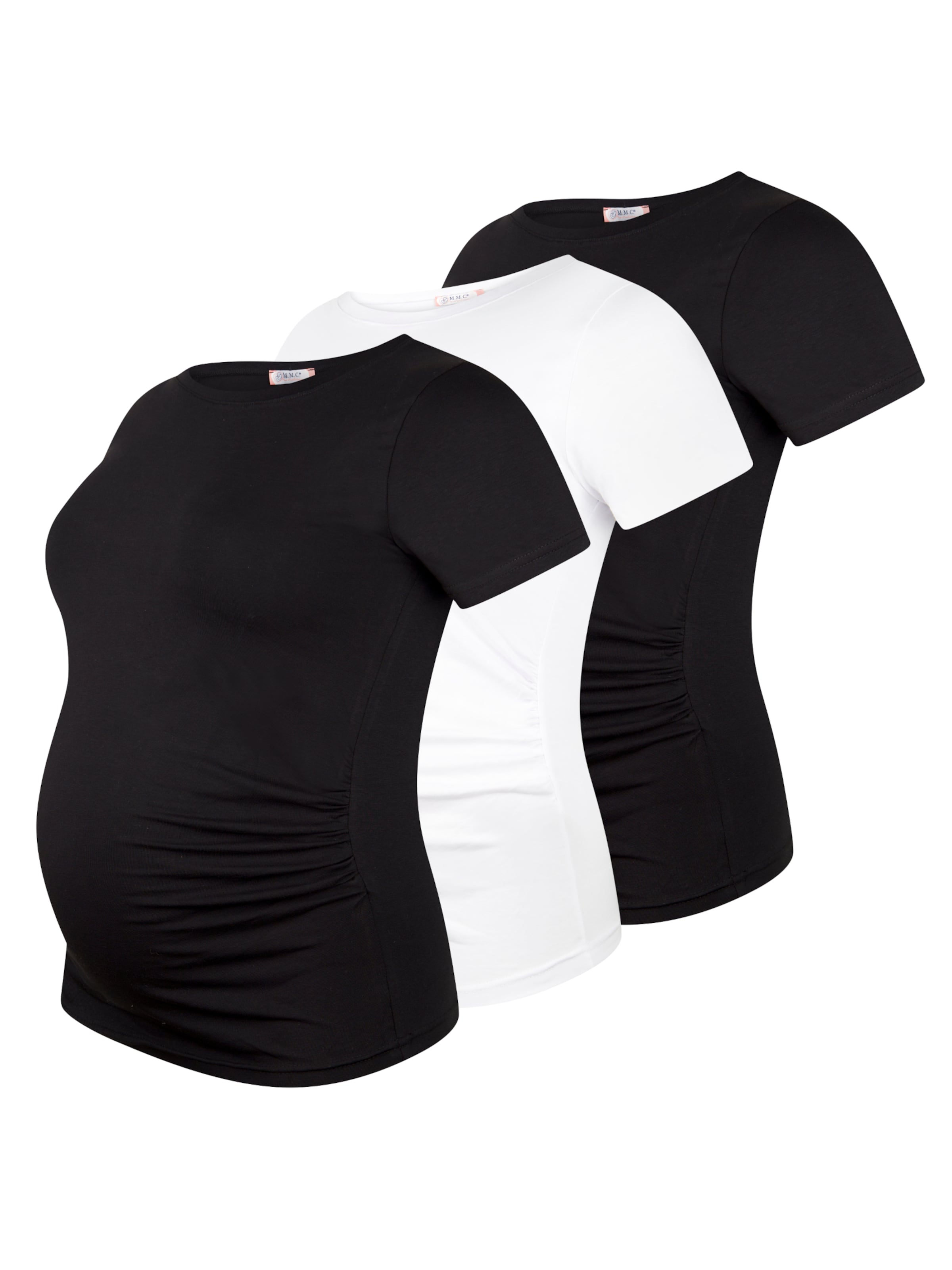 M.M.C. Shirt 'Basic Umstandsmode Kurzarm' in Mixed colors: front