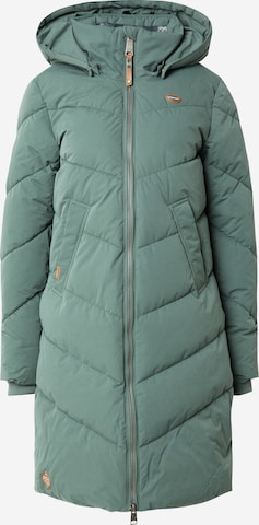 Manteau d’hiver 'REBELKA' Ragwear en vert : devant