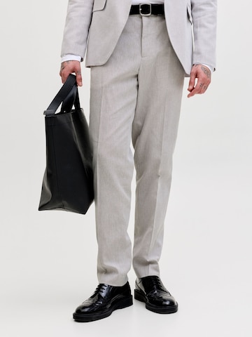 JACK & JONES Regular Bandplooibroek 'JPRMARTIN' in Grijs